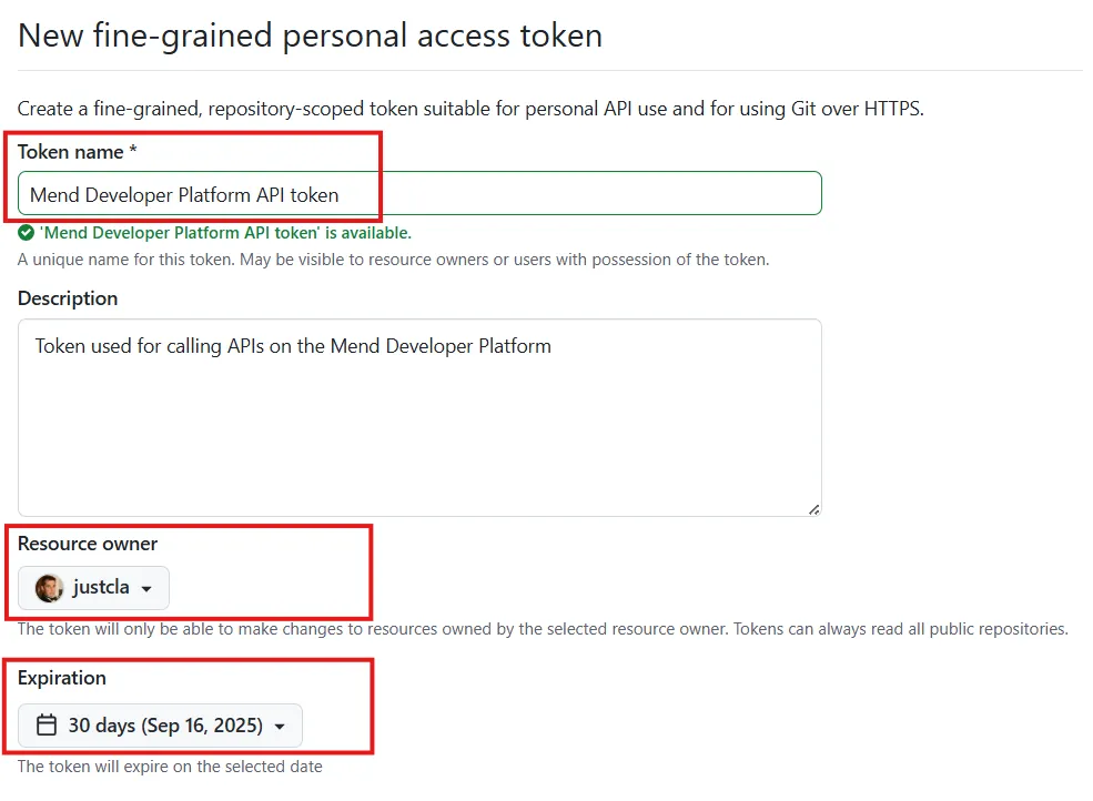Fine-grained token settings
